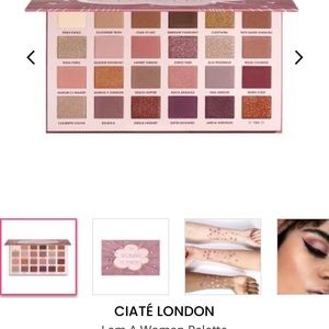 Ciate London I am a woman eyeshadow Pallet